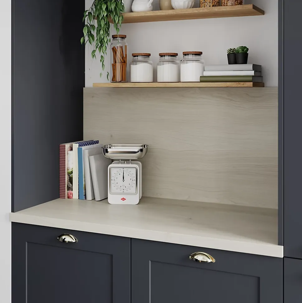 Bande de chant aspect bois pâle GoodHome Berberis L. 300 cm x l. 42 mm