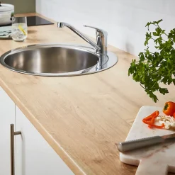 Bande de chant aspect chêne L. 240 cm x l. 30 mm