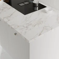 Bande de chant aspect marbre beige GoodHome Berberis L. 300 cm x l. 42 mm