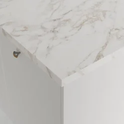 Bande de chant aspect marbre beige GoodHome Berberis L. 300 cm x l. 42 mm