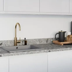 Bande de chant décor ceppo di grey GoodHome Berberis L. 300 cm x l. 42 mm