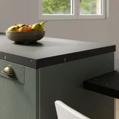 Bande de chant effet pierre noir GoodHome Kala L.300 x l. 4,2 cm