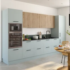 Bande de chant Palma bleu glacier mat l.10 m