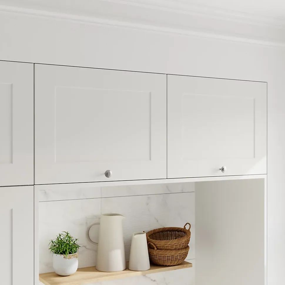 Bande de chant pour joue de finition GoodHome Artemisia 3A Blanc Ep. 0.53 mm x L. 10 m