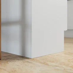 Bande de chant pour joue de finition GoodHome Artemisia 3A Blanc Ep. 0.53 mm x L. 10 m