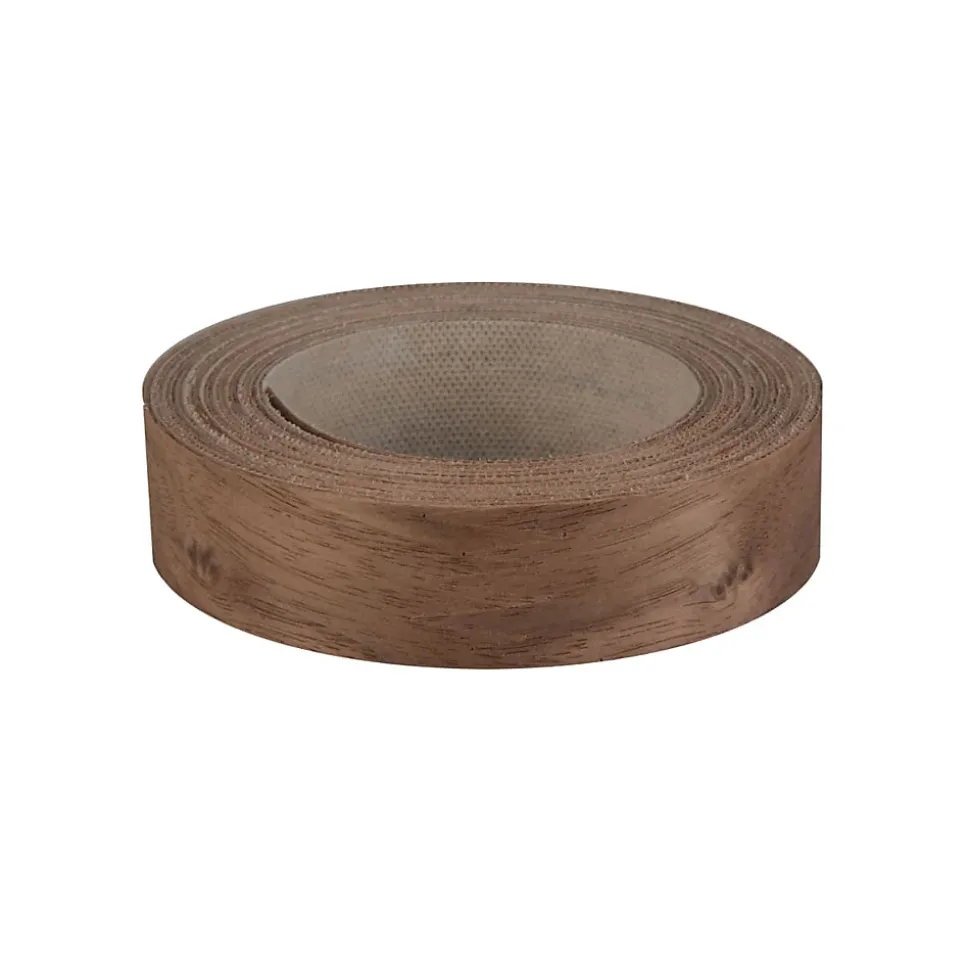 Bande de Chant Thermocollante en Noyer Véritable 23mm Longueur 20m