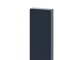 Bandeau de four Artemisia bleu nuit l. 59,7 cm x H. 5,8 cm GoodHome