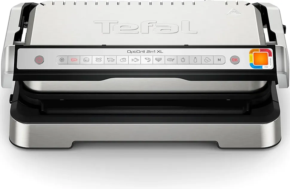 Barbecue Électrique Tefal OptiGrill XL 2 en 1 12 Programmes