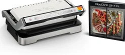 Barbecue Électrique Tefal OptiGrill XL 2 en 1 12 Programmes