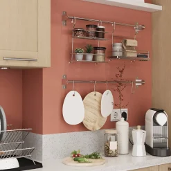 Barre murale de rangement Datil GoodHome L. 60 cm métal