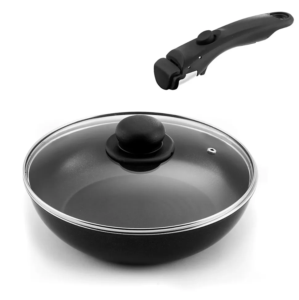 Batterie de cuisine 8 pièces Noir - Arom par Cuisinox