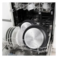 Batterie de cuisine 10 pieces Arthur Martin - Aluminium - Tous feux sauf induction - Noir