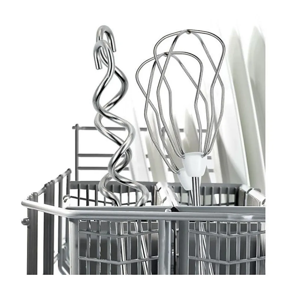 Batteur - BOSCH - MFQ3530 - 450 W - 5 vitesses - 2 fouets / 2 crochets pétrisseurs inox - Blanc / Gris