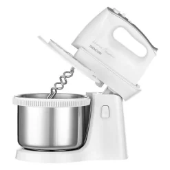 Batteur a main avec bol rotatif - SENCOR - SHM6206SS - 500W - Argent