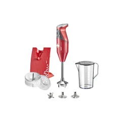 Batteur Bamix MX1000007 SwissLine 200W rouge