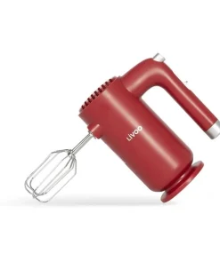 Batteur électrique - LIVOO - DOP243R - 250 w - 5 vitesses - Rouge