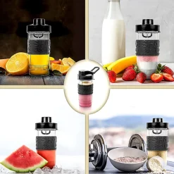BB4 Bouteille de 400 ml Compatible avec les mini blenders Duronic BL510 et BL520 A emporter partout avec soi Duronic