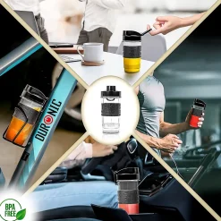 BB4 Bouteille de 400 ml Compatible avec les mini blenders Duronic BL510 et BL520 A emporter partout avec soi Duronic