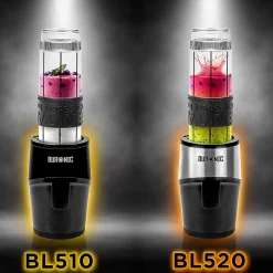 BB5 Bouteille de 570 ml Compatible avec les mini blenders Duronic BL510 et BL520 A emporter partout avec soi Duronic