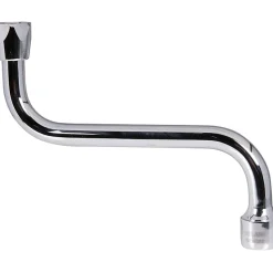 Bec par dessous - F 1/2' - 200 mm - Avec aérateur - Delabie