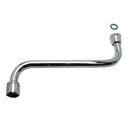 Bec sur robinet + aérateur 15x21 longueur 200 tube ø14