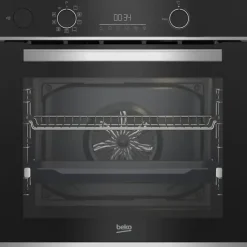 BEKO four encastrable multifonction pyrolyse noir/inox - BBIS13300XPE-1