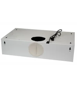 BELDEKO - Hotte Casquette / Visière 60 cm BLANC 240 m3/h 2 Filtres à charbon