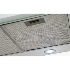 BELDEKO - Hotte casquette / Visière / Rivage 90 cm - Blanche - 200W - Double moteur - 438 m3/H