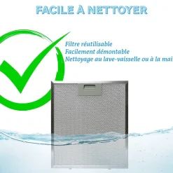 BELDEKO - Hotte Ilot APODIS - Blanc - 200W - 720 m3/H