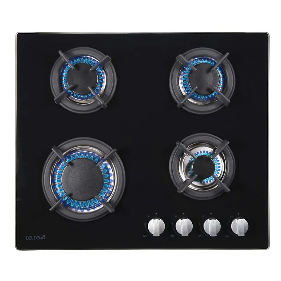 BELDEKO - Plaque de cuisson 4 ZONES - 7500W - GAZ BOUTEILLE