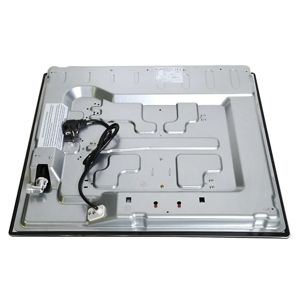 BELDEKO - Plaque de cuisson 3 ZONES VERRE NOIR - GAZ BOUTEILLE