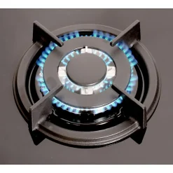 BELDEKO - Plaque de cuisson 3 ZONES VERRE NOIR - GAZ BOUTEILLE