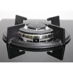 BELDEKO - Plaque de cuisson 3 ZONES VERRE NOIR - GAZ BOUTEILLE