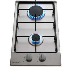 BELDEKO - Plaque De Cuisson 2 ZONES / INOX - GAZ BOUTEILLE