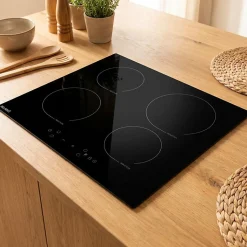 BELDEKO - Plaque De Cuisson Induction 4 foyers Avec Minuterie, 7900W, 4 Boosters, verrou enfants