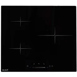 BELDEKO Plaque Induction 3 Foyers Slider avec Minuterie - Booster - 1 grand feu de 280 mm