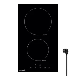 BELDEKO Plaque Induction 2 foyers avec Minuterie - 3300W
