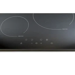 BELDEKO Plaque Induction 3 Foyers 5800 WATTS - Booster - 1 grand feu de 280 mm