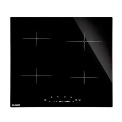 BELDEKO Table De Cuisson Induction 4 Foyers SLIDER et Minuterie 7900 WATTS