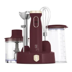 Berlinger Haus Friteuse à Air 5L fenêtre visible, contrôle 40200, rapide + maintien au chaud, protection surchauffe, bleu mat