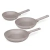 Berlinger Haus Set Ustensiles Cuisine 6 PiècesNylon, Plastique et Silicone Résistant 230, Sans PFOA, Plomb et Cadmium, Taupe