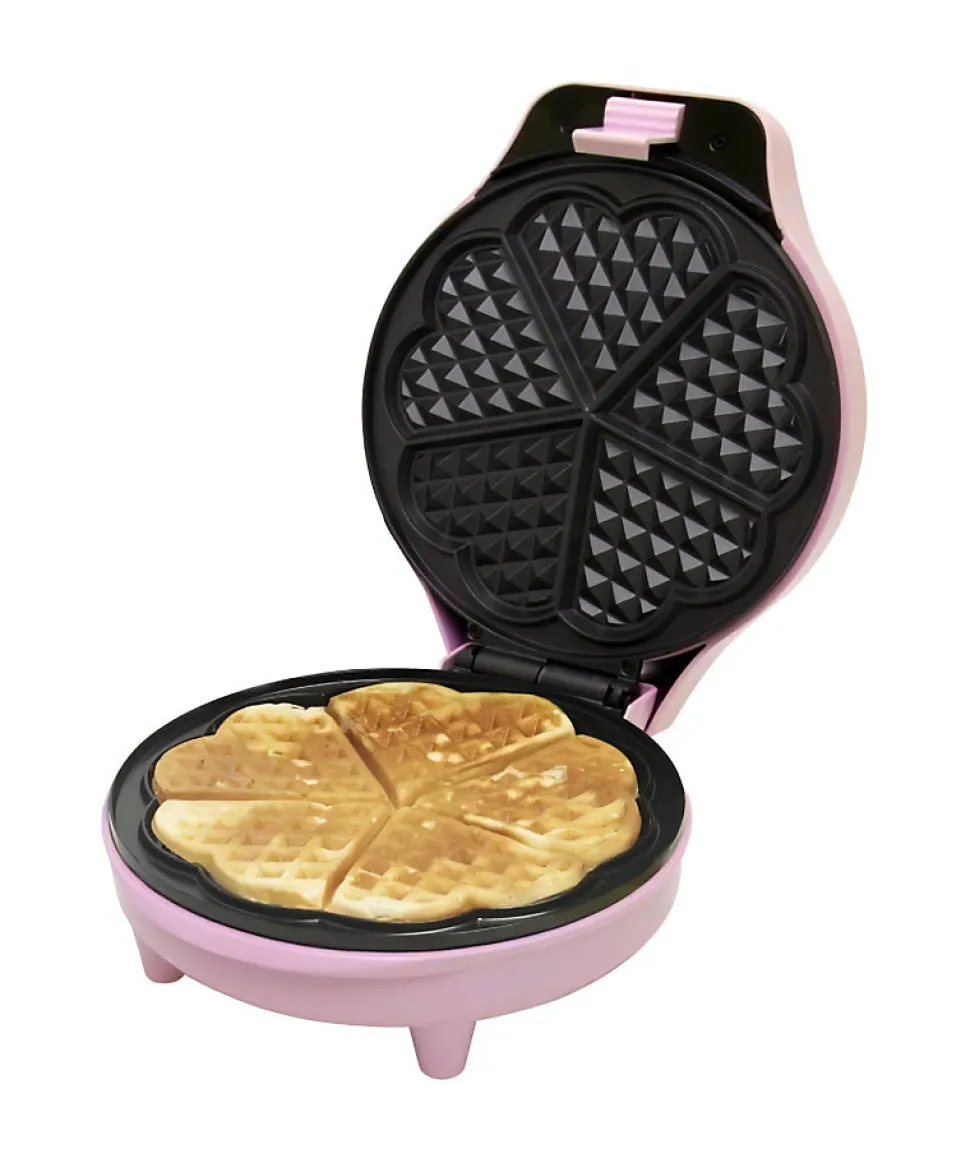 Bestron Gaufrier 700 W Rose ASW217