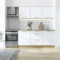 Billy 1,80m ensemble de meubles de cuisine à assembler (KSETBILLY)