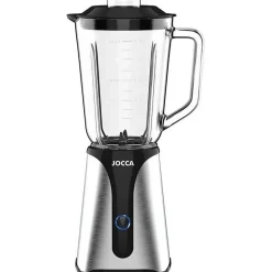 Blender - JOCCA - 350 W - Bol en verre 1 L - Bouteille 600 ml - Noir