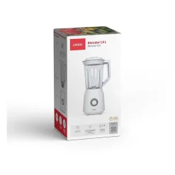 Blender mixeur blanc 1.5L 600W