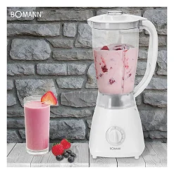 Blender Mixeur universel 1,5L 500W Bomann UM 378 CB Blanc
