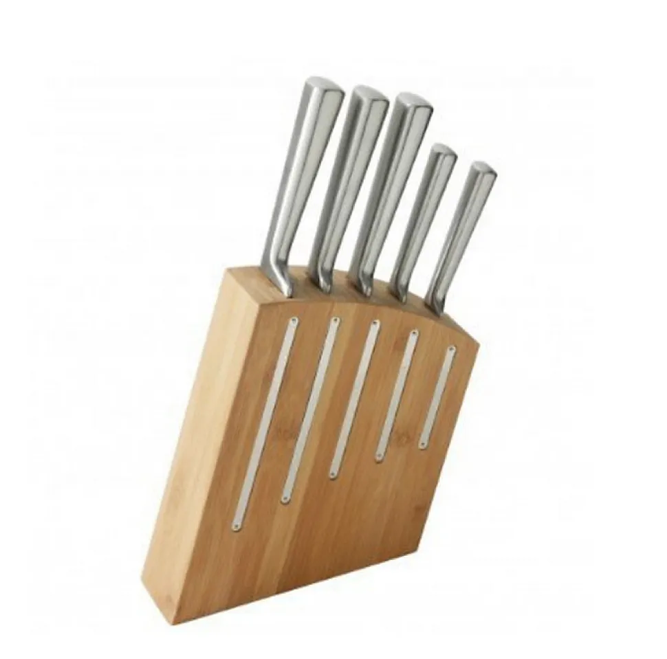 Bloc bambou avec 5 couteaux kimono Jean Dubost 18516