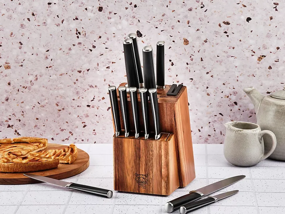 Bloc couteaux avec aiguiseur intégré LOVIISA