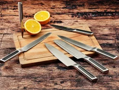 Bloc couteaux de cuisine et couteaux à steak LOKI LOVIISA - 14 pièces