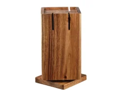 Bloc couteaux rotatif SKAGEN - Bois